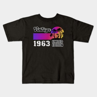 Vintage since 1963 Limited Edition Gift Kids T-Shirt